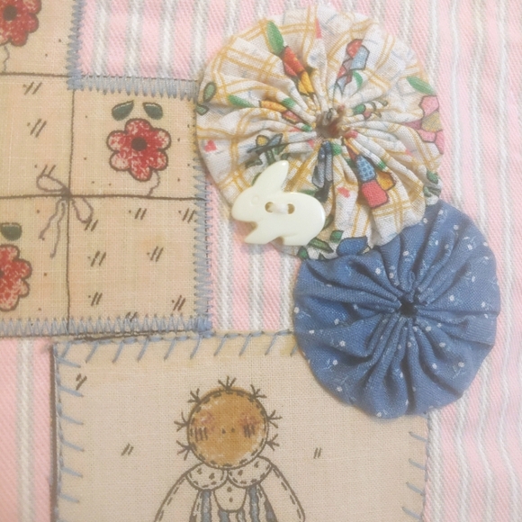 VTG Handmade Vest Country Farm Animals Button Patchwork Applique Cottagecore - Picture 4 of 12